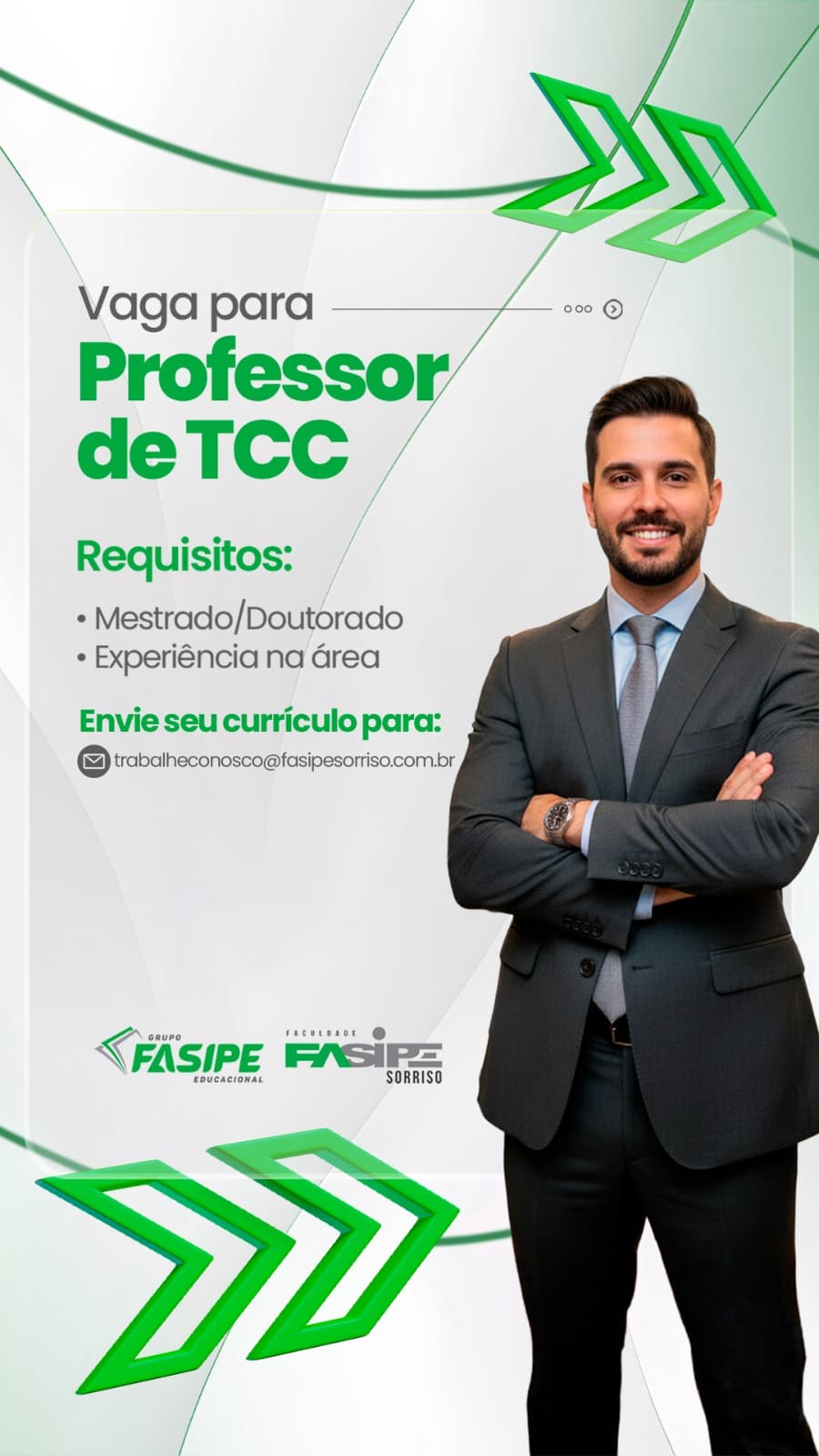 Imagem da vaga Professor de TCC