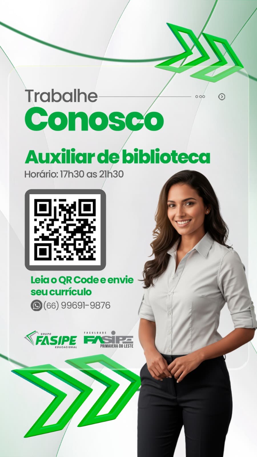 Imagem da vaga Auxiliar de Biblioteca